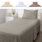 Jogo De Cama Solteiro 3 Peças 100 Algodão Percal 300 Fios Ada