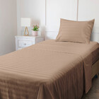 Jogo De Cama Solteiro 3 Peças 100 Algodão Percal 300 Fios Ada