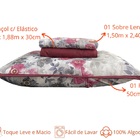 Jogo De Cama Solteiro 3 Peças Altenburg Malha Fio Penteado 10