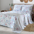 Jogo De Cama Solteiro 3 Peças Lençol Com Elástico 100 Algodão