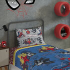 Jogo De Cama Solteiro 3 Peças Spider Man Lepper Azul Un