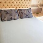 Jogo De Cama Solteiro Algodão 2 Peças Estampa Geométrica