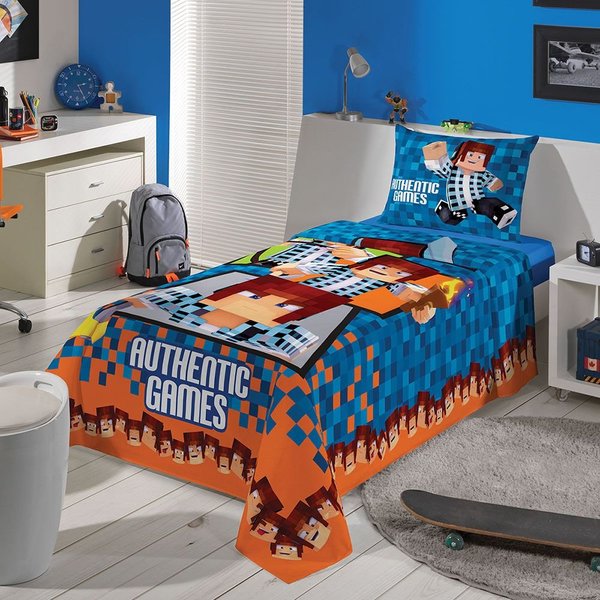 Roupa de cama authentic games clearance