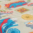 Jogo De Cama Solteiro Babel Em Microfibra 3 Pçs Kids Dino