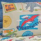 Jogo De Cama Solteiro Babel Em Microfibra 3 Pçs Kids Dino