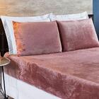 Jogo De Cama Solteiro Biamanta 2 Peças Rosê