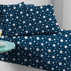 Jogo De Cama Solteiro Doce Vida Malha Mista 2 Pçs Kids Stars