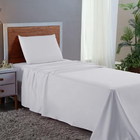 Jogo De Cama Solteiro Duplo Premium Plus Branco 100% Algodão