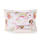 Jogo De Cama Solteiro Infantil Encantada Rosa Karsten Percal