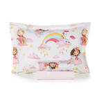 Jogo De Cama Solteiro Infantil Encantada Rosa Karsten Percal