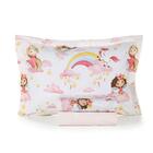 Jogo De Cama Solteiro Infantil Encantada Rosa Karsten Percal