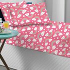 Jogo De Cama Solteiro Kids Doce Vida Rosa Un