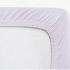 Jogo De Cama Solteiro King Malha Liso 2 Peças Image Branco