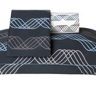 Jogo De Cama Solteiro Lepper 100% Algodão Chumbo