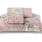 Jogo De Cama Solteiro Lepper 100% Algodão Rosé Moderno
