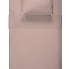 Jogo De Cama Solteiro Liso 130 Fios Fiori Rosa Antigo