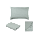 Jogo De Cama Solteiro Liso 300 Fios Nova América Verde