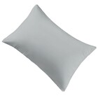 Jogo de Cama Solteiro Toque de Seda em Poliéster Cinza Jolitex