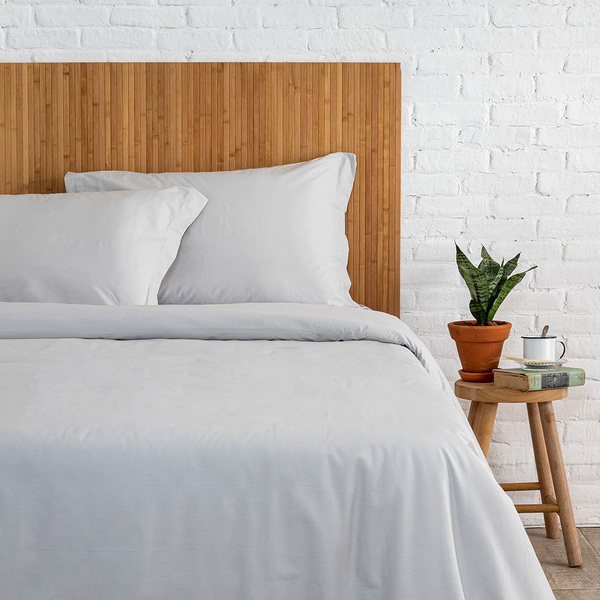 Jogo De Cama - Solteiro - Total Mix - Percal 180 Fios - Cinza