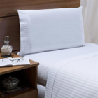 Jogo De Cama Stripe 300 Fios Cama Solteiro 2 Peças - Magic En
