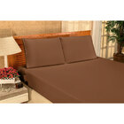 Jogo De Cama Tabaco Queen Microfibra 3 Peças Microfibra