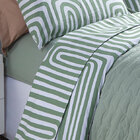 Jogo De Cama Tamanho Casal Padrão 3 Peças 100% Algodão 200 Fi