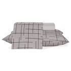 Jogo De Cama Ternura Queen 4 Peças Teka Cinza Un