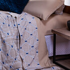 Jogo De Cama Veneza Bege Queen 04 Peças - Percal 200 Fios