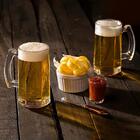 Jogo De Canecas De Chopp Cerveja 350ml 6 Pçs Pavillion Transp