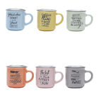 Jogo De Canecas Em Porcelana Bon Gourmet Motive 6 Peças 130ml