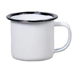 Jogo De Canecas Esmaltadas Café