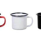 Jogo De Canecas Esmaltadas Café