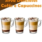 Jogo De Canecas Vancouver Coffee 3-peças 230ml Capuccino Tran