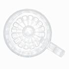 Jogo De Canecas Xícaras De Cristal Imperial Transparente 190m