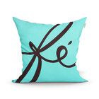 Jogo De Capa De Almofada Estampada Fé Tiffany Kit Com 2 Unida