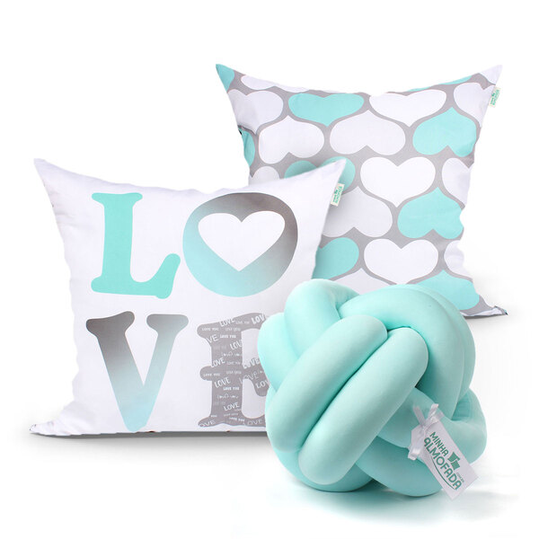 Jogo De Capa De Almofada Love Tiffany 2 Unidades 45cm X 45cm