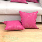 Jogo De Capas De Almofadas Jacquard Rosa 45cm X 45cm 2 Unidad