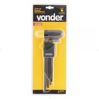 Jogo De Chave Allen Abaulada 1,5 A 10 Mm Com 10 Peças - Vonder