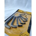 Jogo De Chave Allen Chaveiro 1,5 A 10mm 10 Peças Dtools