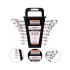 Jogo De Chave Combinada 6 Á 17mm 8 Pçs Starfer - Aço Cromado