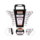 Jogo De Chave Combinada 6 Á 17mm 8 Pçs Starfer - Aço Cromado