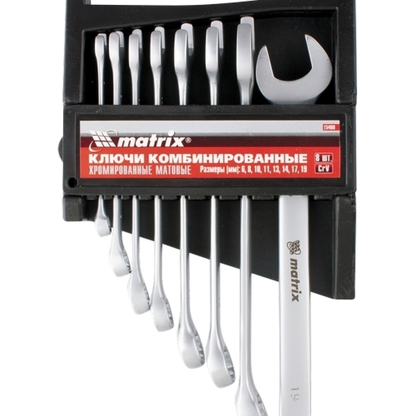 Jogo De Chave Combinada 6 A 19mm Com 8 Peças Mtx