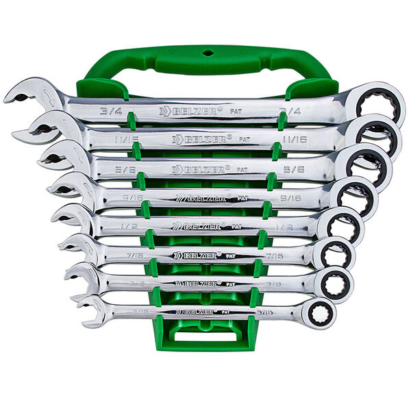 Jogo De Chave Combinada Speedy Com Catraca 5/16 A 3/4” Belzer