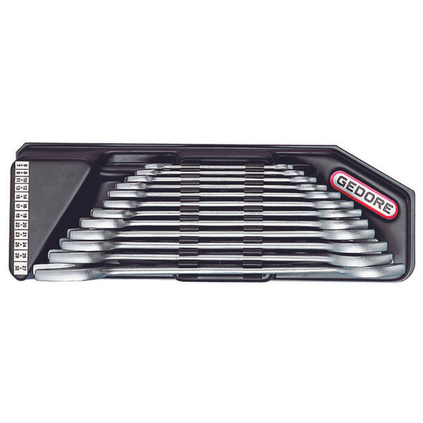 Jogo De Chave Fixa 6 A 32mm Gedore 12 Peças - 004671 004671