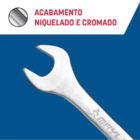 Jogo De Chave Fixa  1/4"a 1. 1/4" (8) Aço Carbono 100904m - M