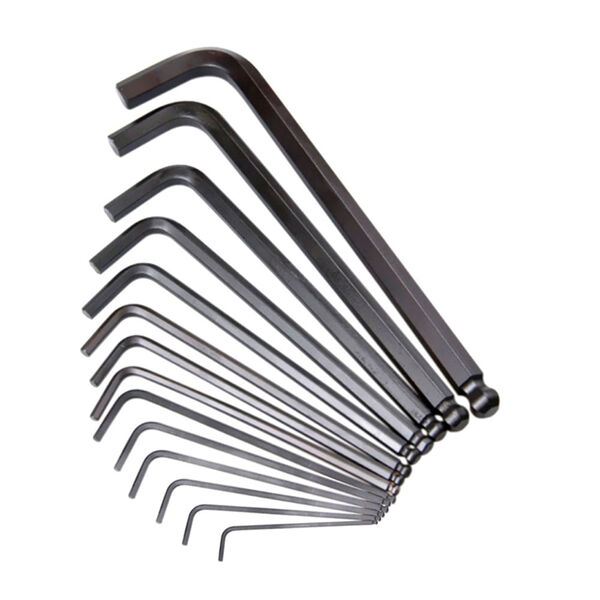 Jogo De Chave Hexagonal Abaulada 1 5 A 14mm 14 Peças Gedore 4