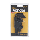 Jogo de Chave Torx 9 peças T-10 a T-50 Vonder