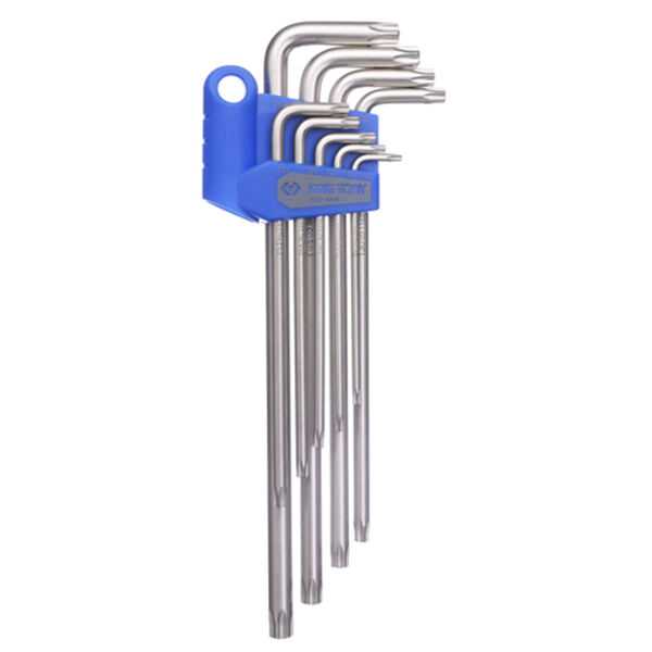 Jogo De Chave Torx Extra Longa T10 A T50 King Tony 9 Peças 20