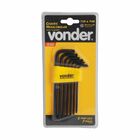 Jogo De Chave Vonder Hexalobular 7 Pecas T10 T40 Vtx5