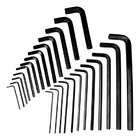 Jogo De Chaves Allen 15 Mm A 10 Mm E 1/16" A 3/8" Com 25 Peça